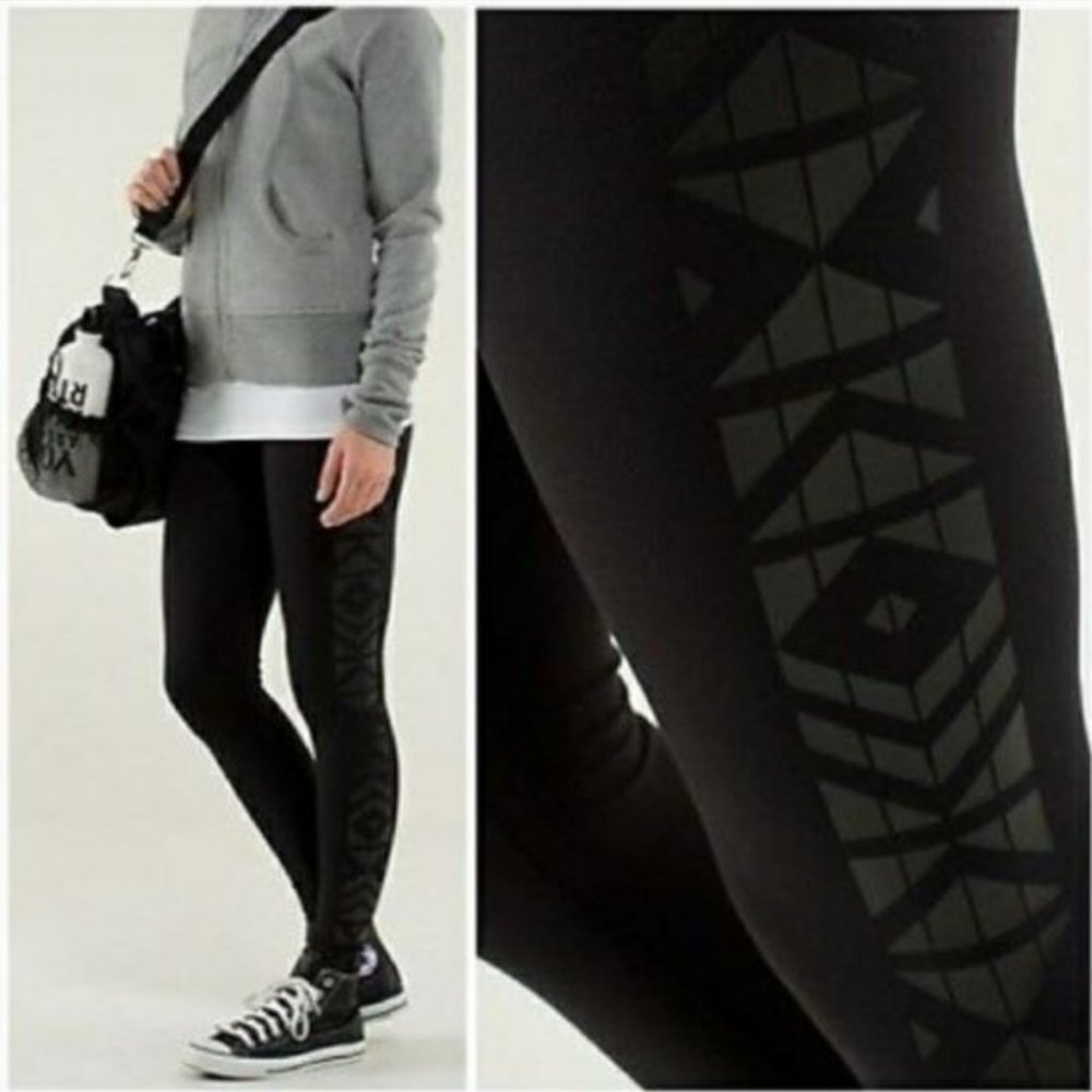 Special Edition Lululemon Aztec Wunder Under Leggings